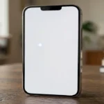 iphone white spot on screen​