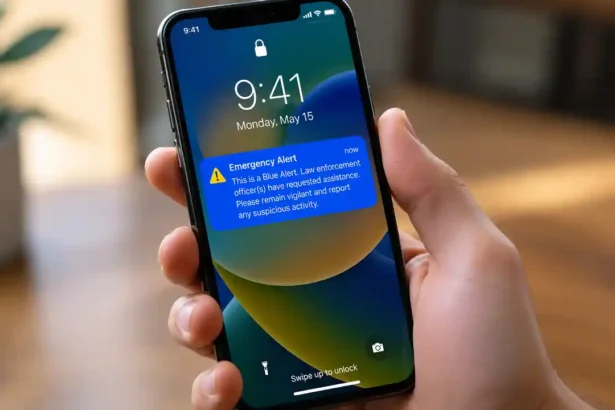 a Blue Alert