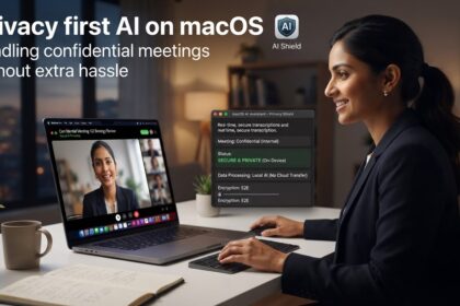 Privacy first AI on macOS: handling confidential meetings without extra hassle 