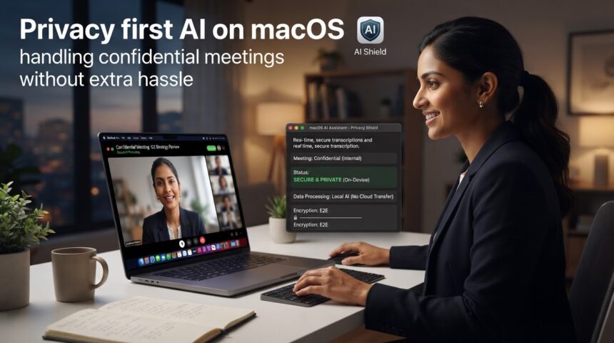 Privacy first AI on macOS: handling confidential meetings without extra hassle 