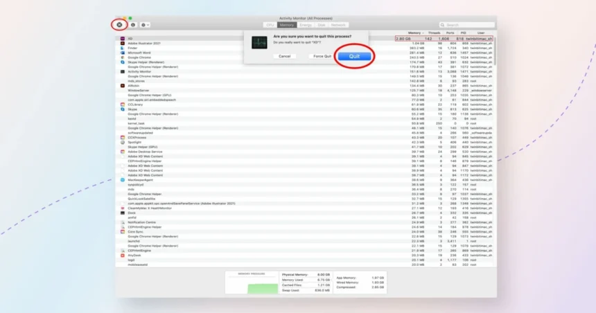 how to clear ram on mac