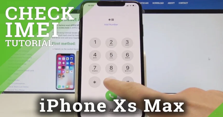 iphone xs max imei number​