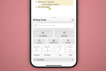 How do I disable "Writing Tools" in iOS 27?