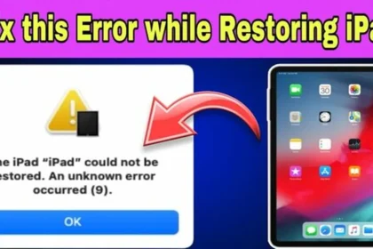 How to fix 'Device unknown' error on iPad without proof