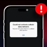 iPhone 17 Pro Max cellular network not working after iOS