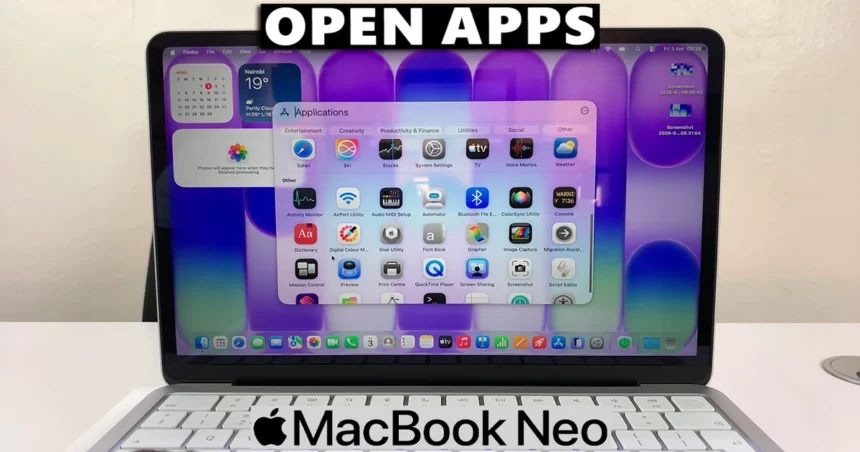Pink pointer color not appearing in all apps on MacBook Neo
