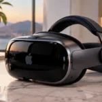 Apple Black Standalone VR Headset With Ergonomic Design