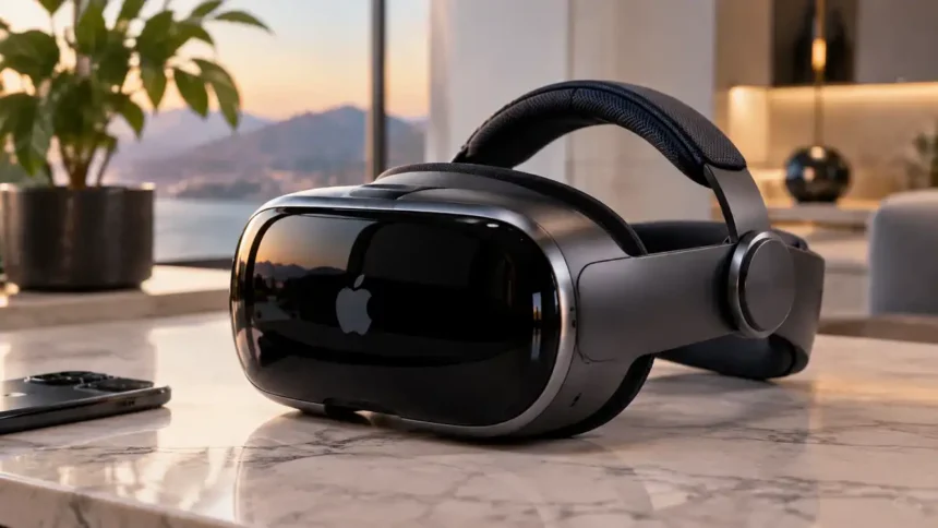 Apple Black Standalone VR Headset With Ergonomic Design
