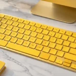 large print keyboard macos us english yellow apple magic keyboard